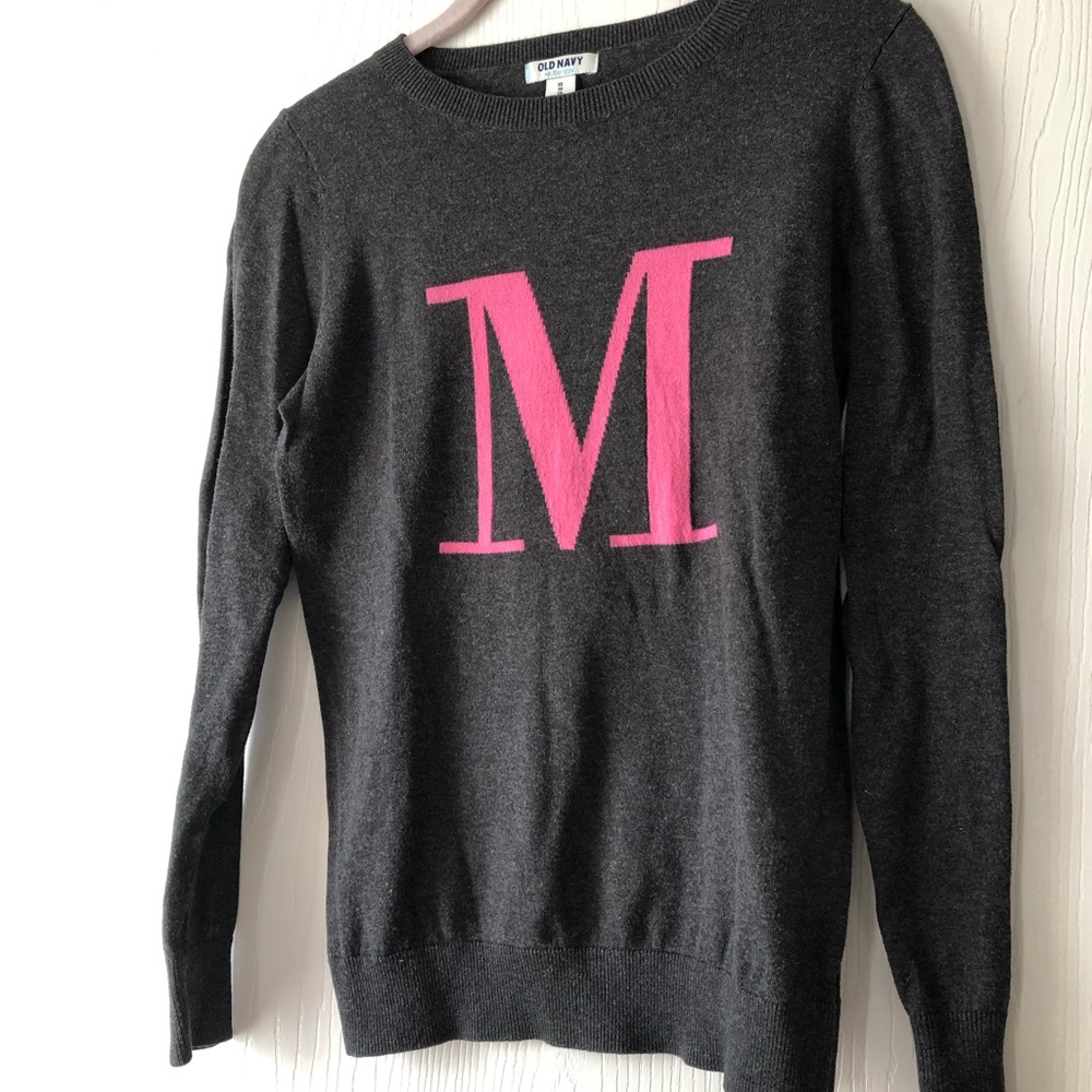 M Monogram Sweater